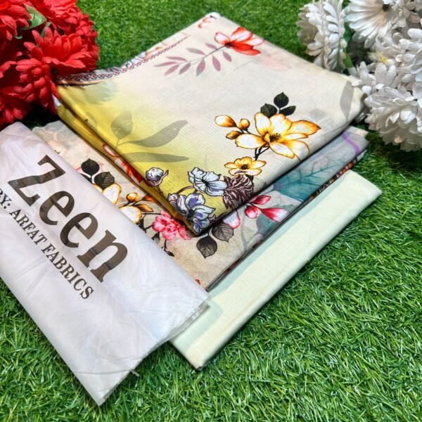 ZEEN Original Brand Lawn 3pc