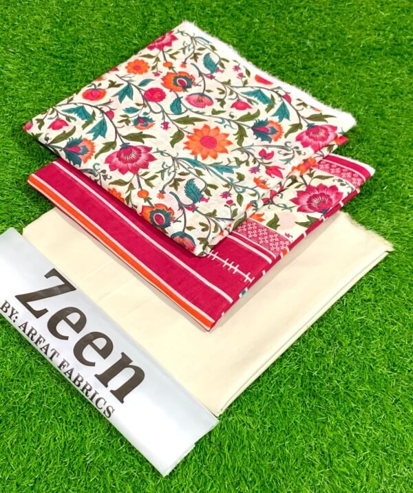 ZEEN Original Brand Lawn 3pc